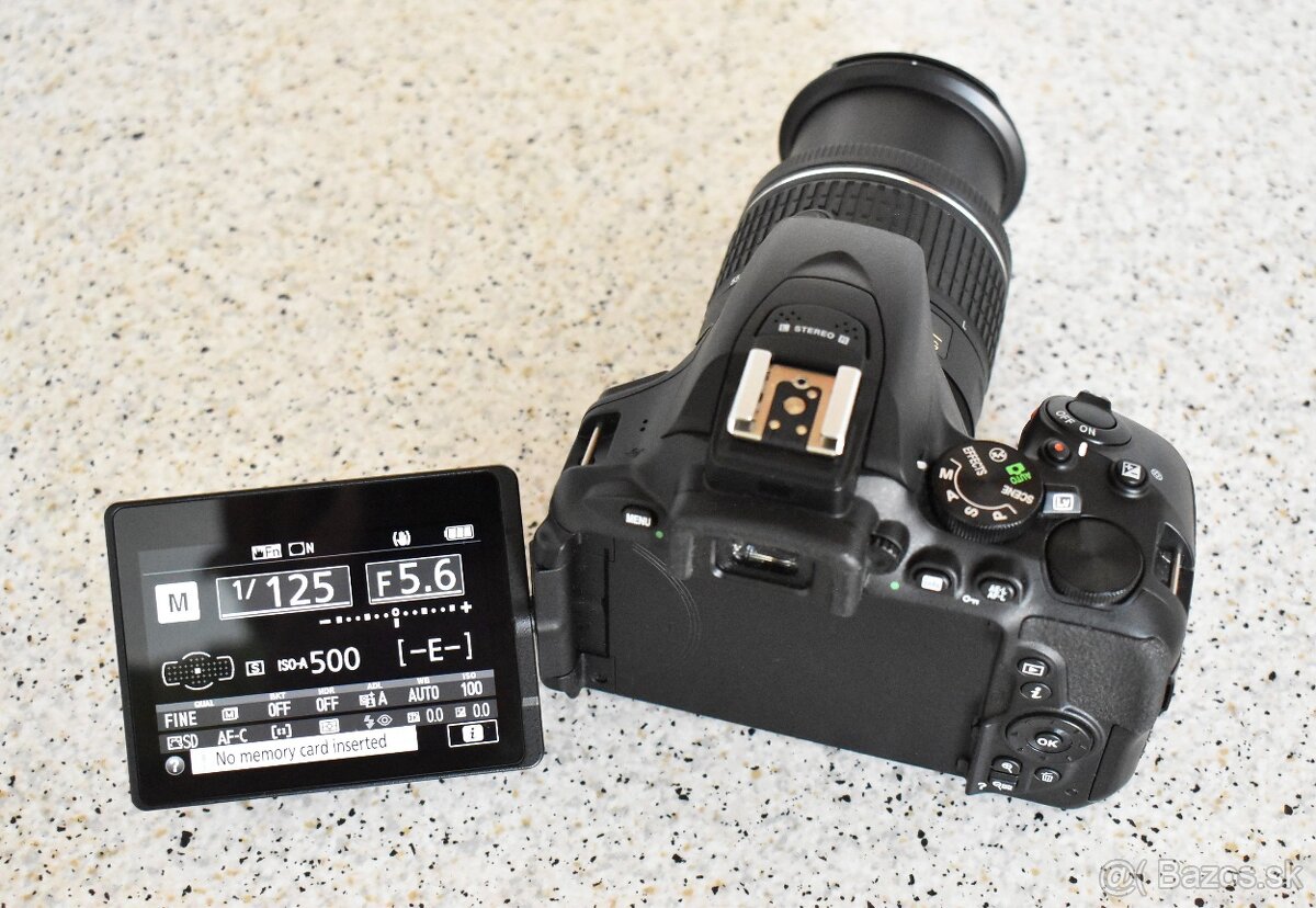 Nikon D5600 a AFS objektívy - 4