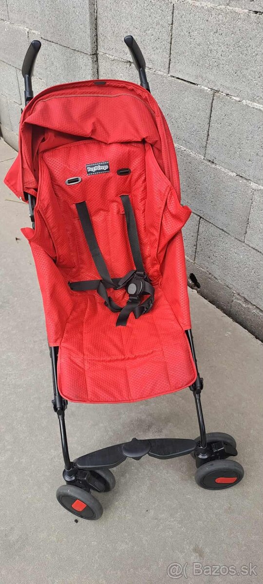 kočík Peg Pérego Pliko Mini červený - 4