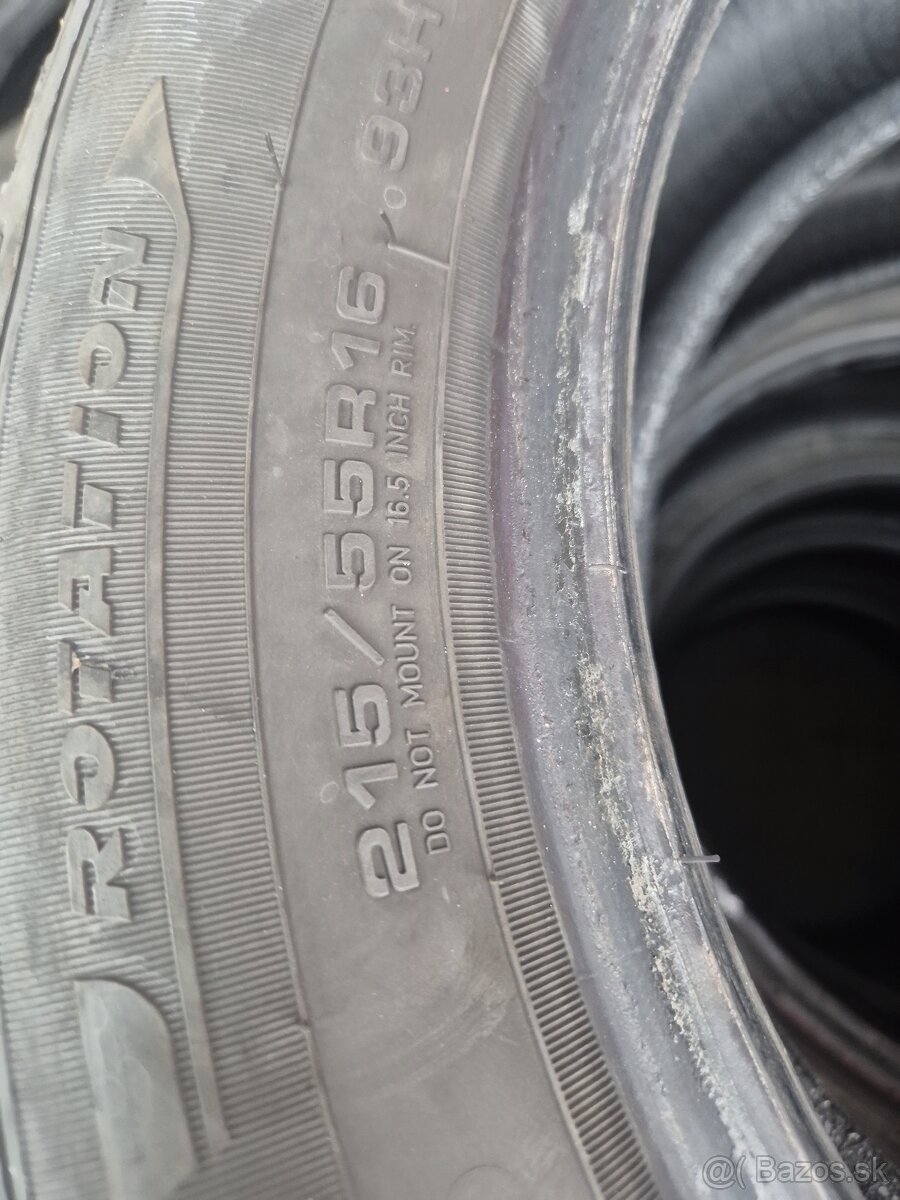 Predam celorocne pneu 215/55r16 - 4