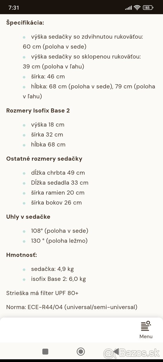 Autosedačka/ vajíčko - 4