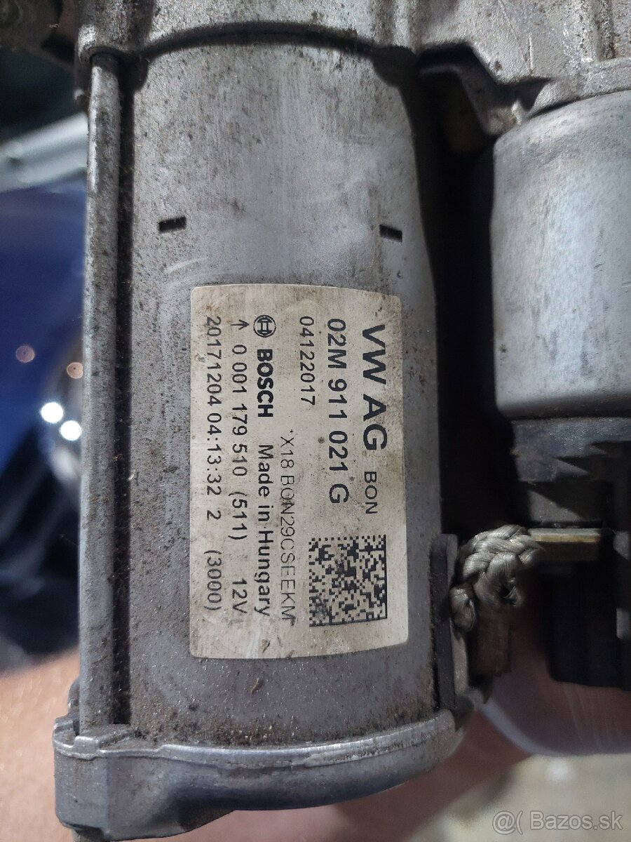 Štartér 02M911021G - 4