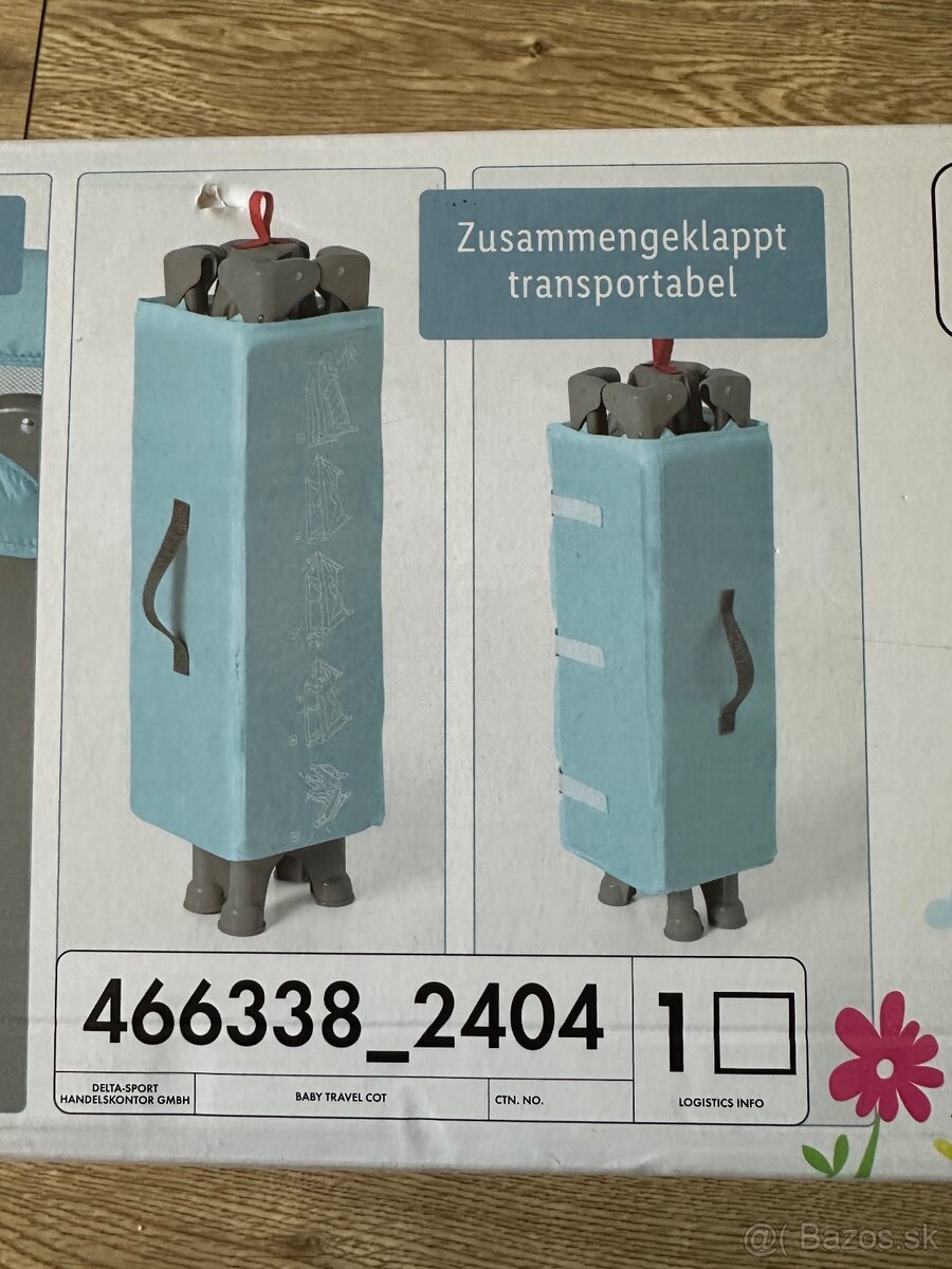 Lupilu cestovná postielka - 4