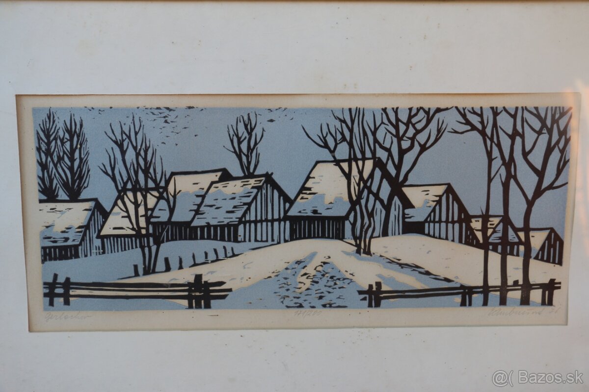 Grafický list - Maliarka Edita Ambrušová - 4