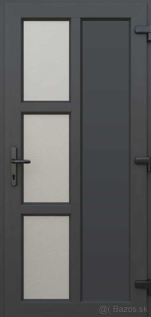 Predám kvalitné pvc vchodové dvere - 4