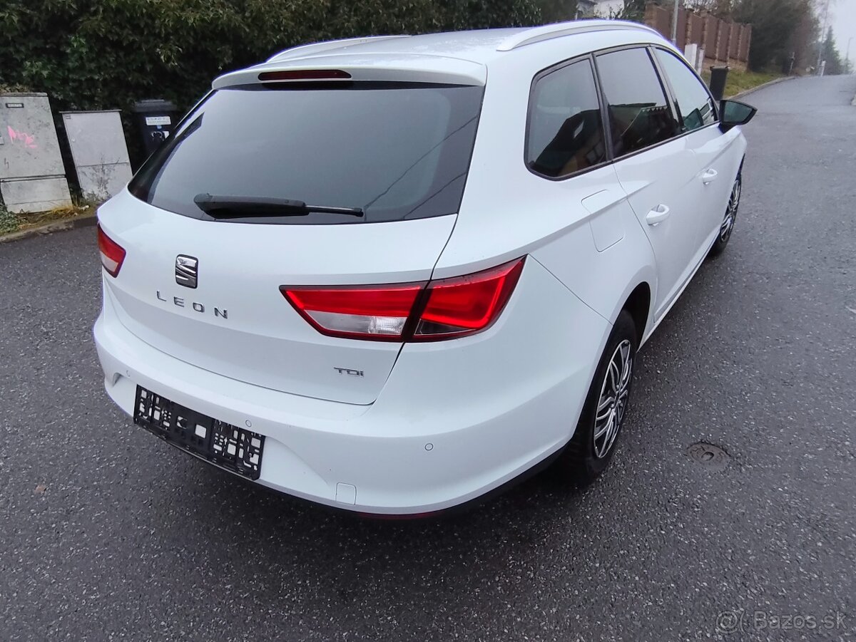 SEAT LEON 1.6 TDI 81KW, ROK 2016,168.400 KM, PLNÝ SERVIS - 4