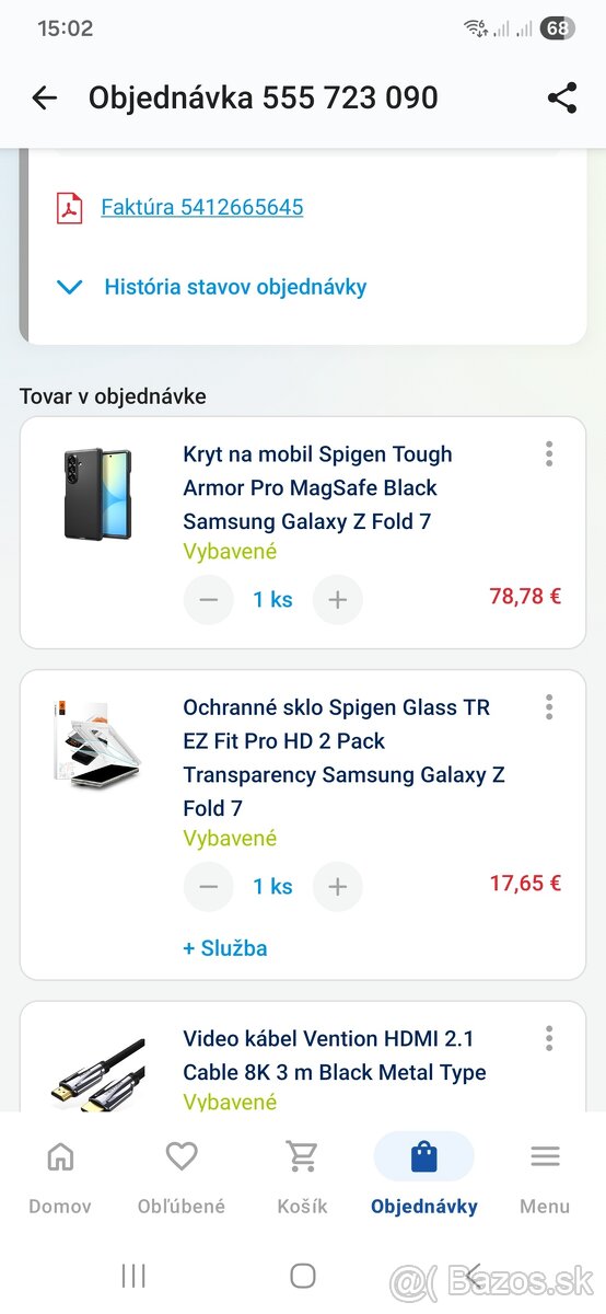 Samsung Galaxy Z Fold 7 kryt + folia Spigen 50e - 4