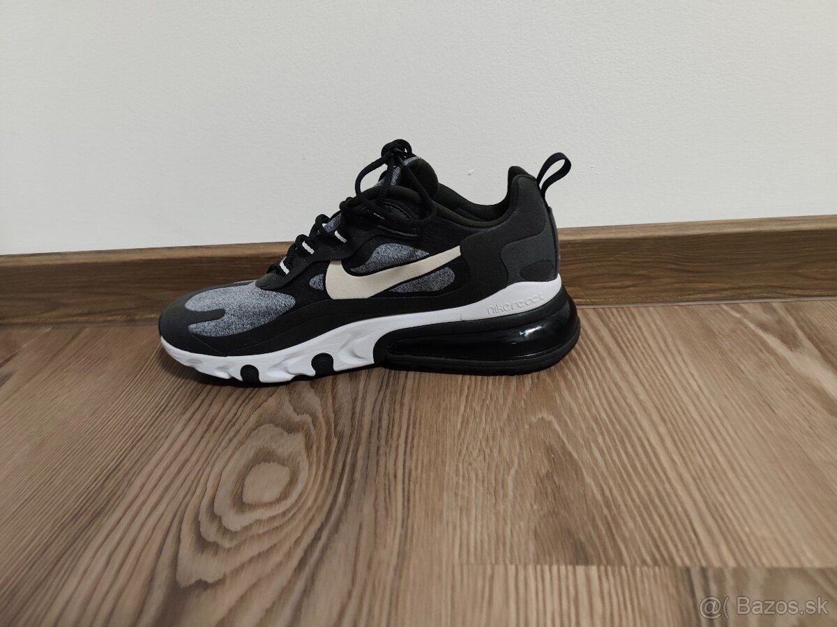 Nike Air Max 270 React 42 - čierne tenisky - 4