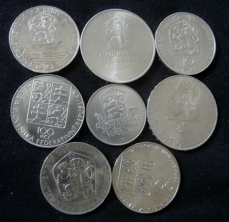 Československé pamätné strieborné mince - 4