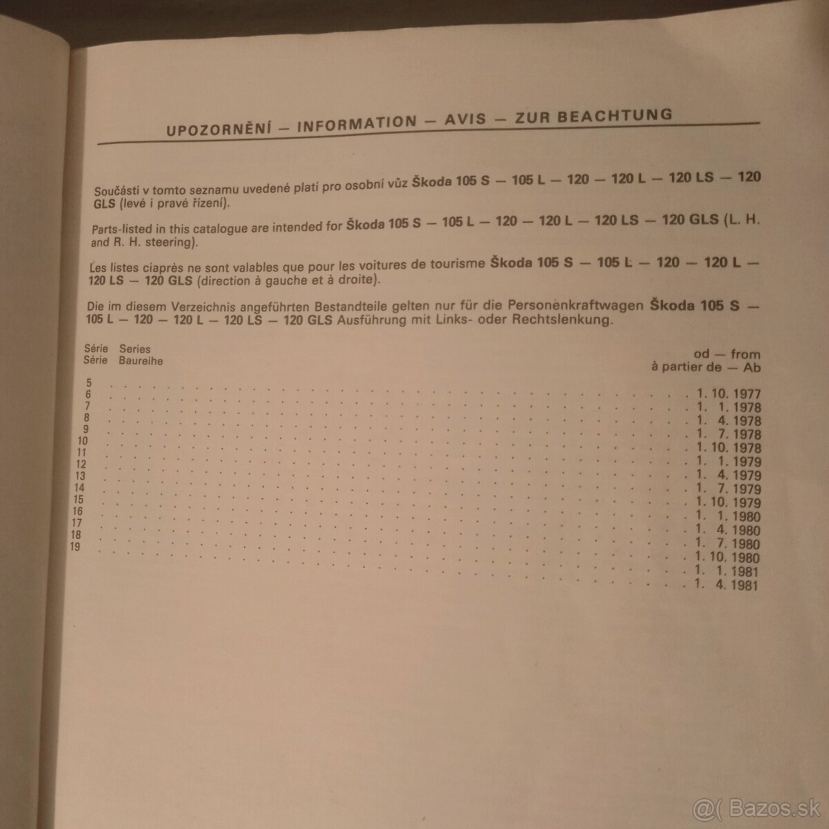 Katalóg náhradných dielov Škoda - 4
