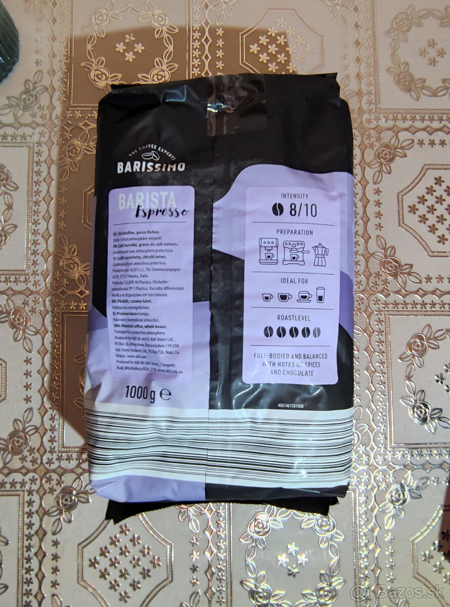 Zrnková Káva Barista 1kg Crema/ Espresso - 4