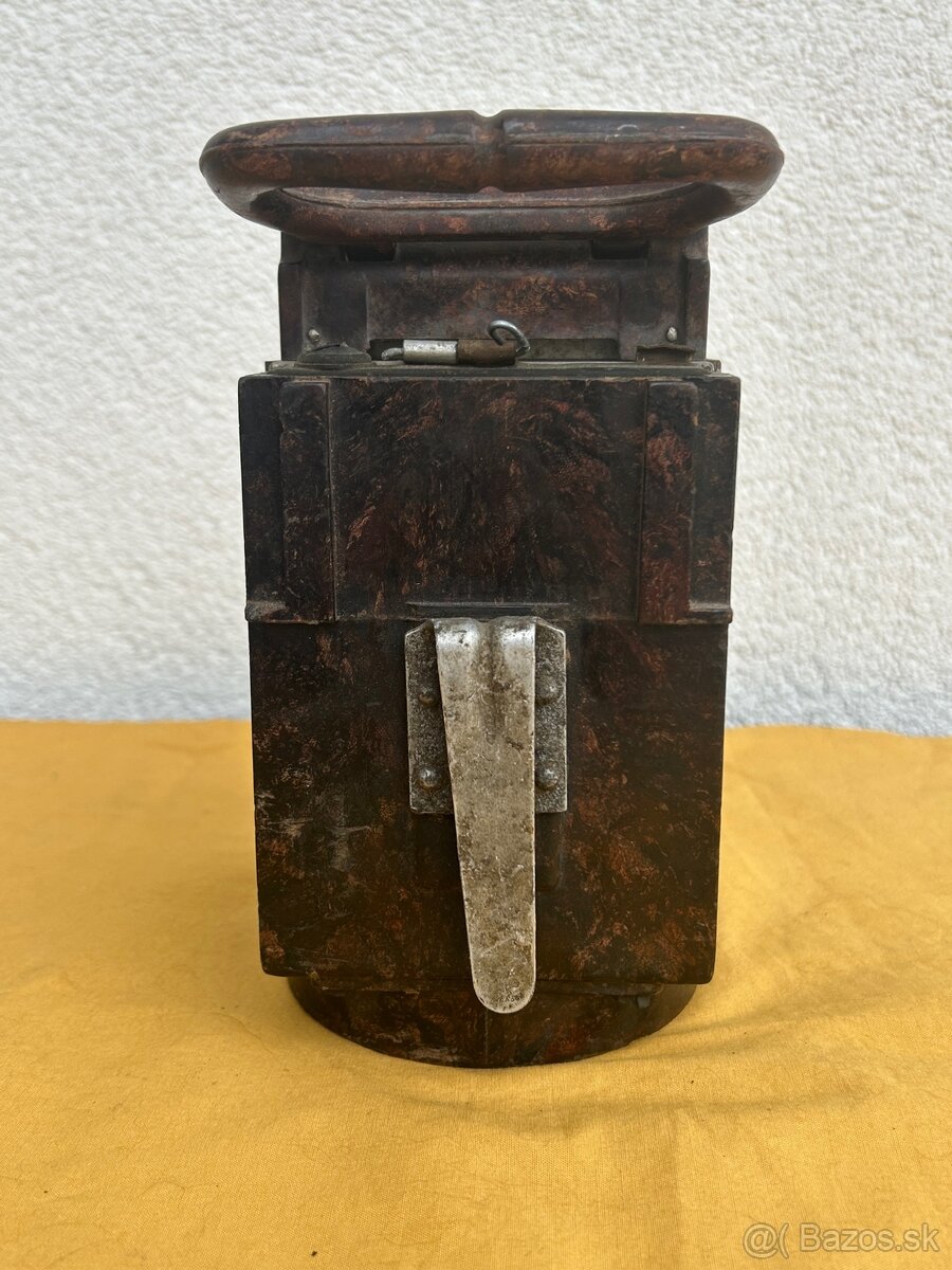 Nemecká bakelitova karbidova lampa - nekompletná - 4