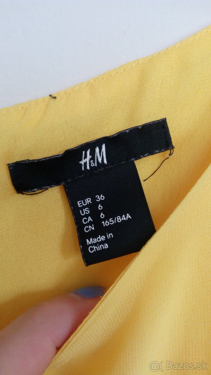 Dámske šaty žlté - 4