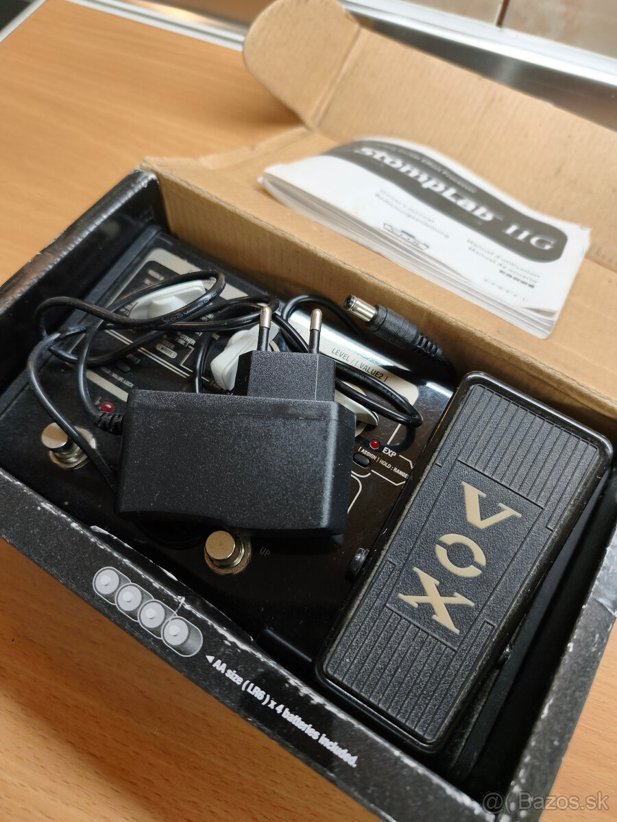 Predám VOX StompLab 2G - 4