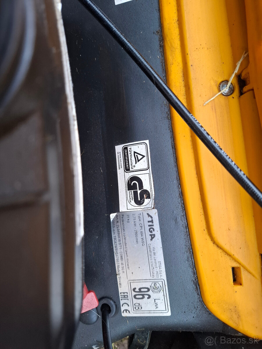 kosačka STIGA 484 WSQ nový motor - 4