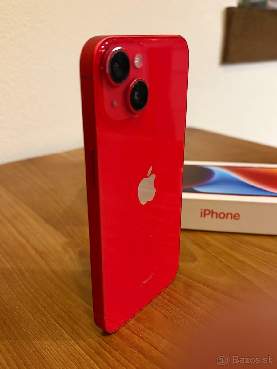 ZÁRUKA | iPhone 14 Red 256gb - 4
