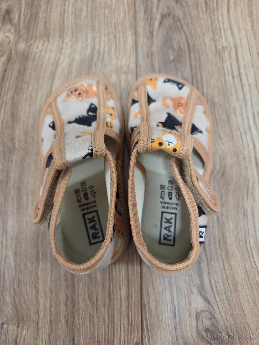 Detské papuče RAK – veľkosť 22 - 4