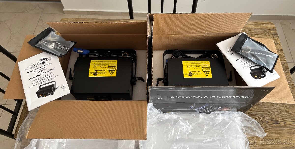 LASERWORLD CS-1000RGB MK4 nový - 4