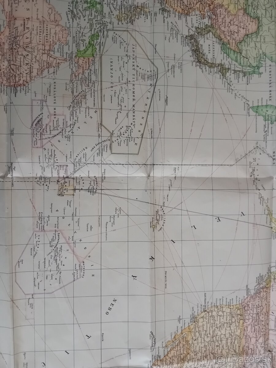 Stara mapa plan útoku Tichomorie - 4