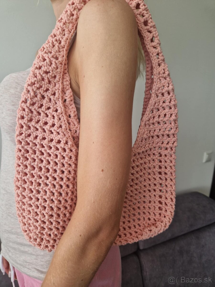 Handmade - pletena taska - 4