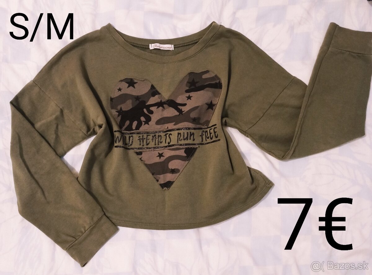 Dámske tričká S M - 4