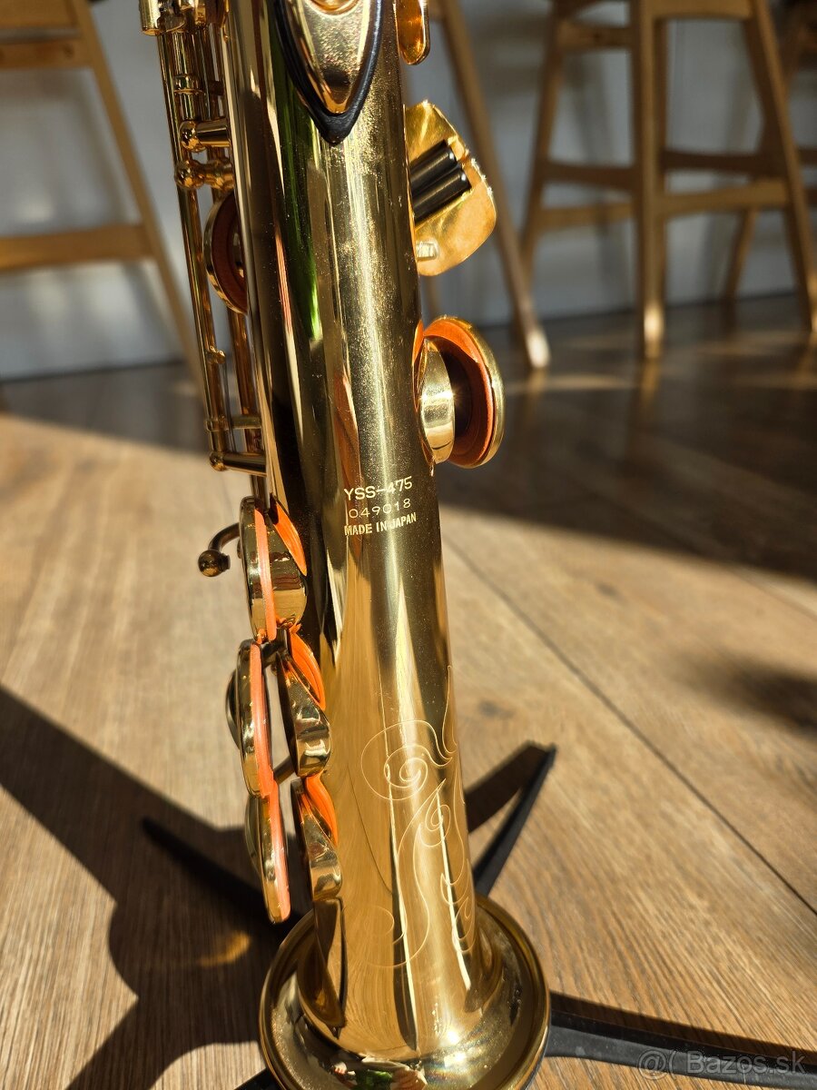 Yamaha sopran saxofon YSS 475 II - 4