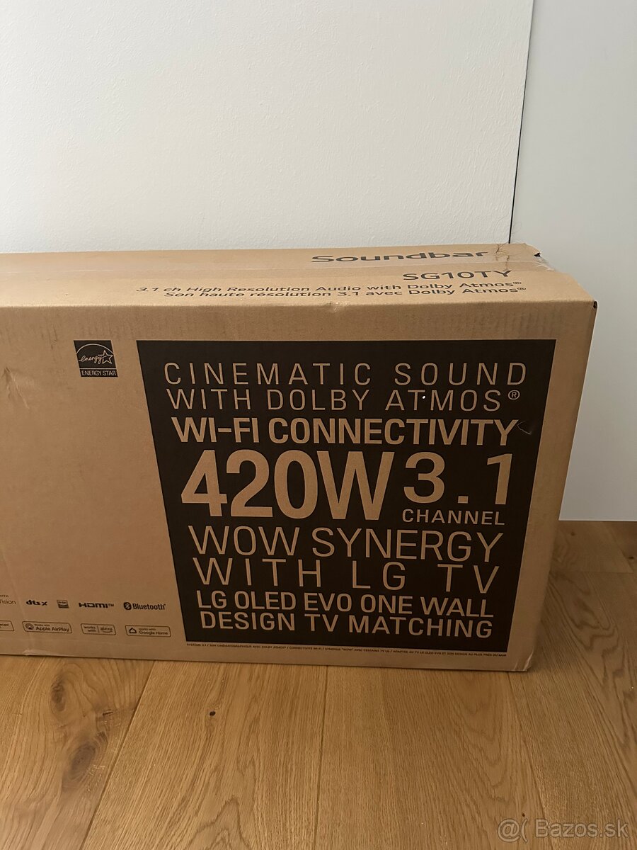 LG soundbar + subwoofer SG10TY - 4