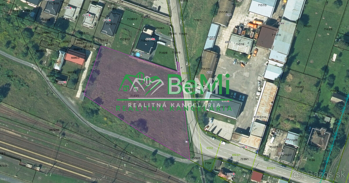 Na prenájom pozemok v Liptovskom Mikuláši ID: 013-24-TICHO - 4