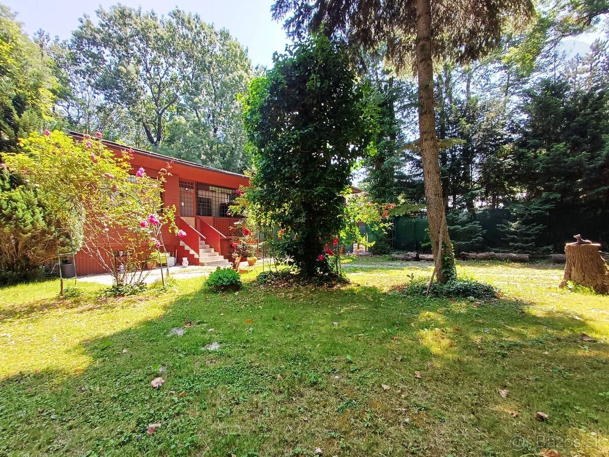 PREDAJ: záhrada 458 m2 s chatou, jazero Malý Draždiak, Petrž - 4