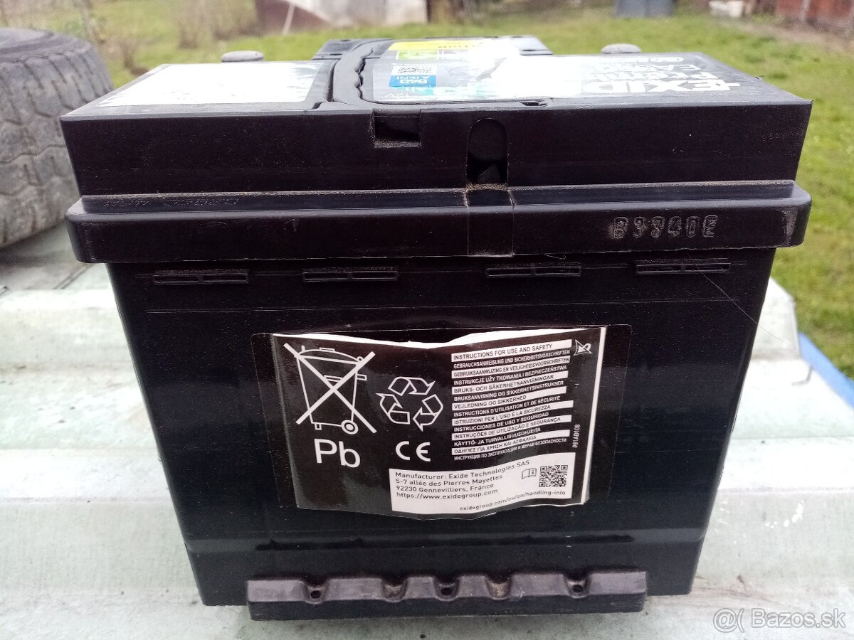 AUTOBATÉRIA - AKUMULÁTOR - Baterka ..12v - 4