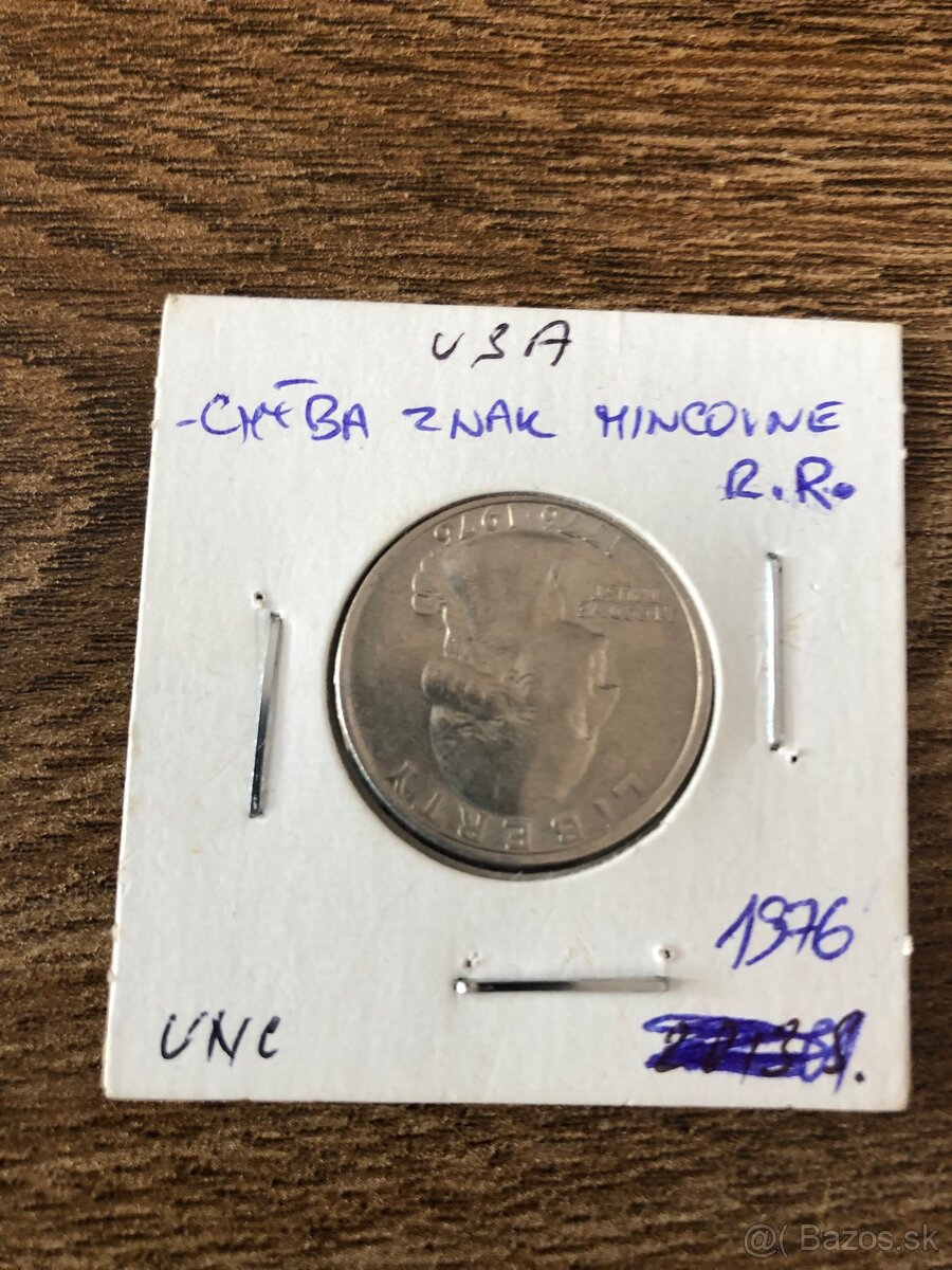 1/4 Dollar 1976 R.R. Bankovky MAGYAR - 4