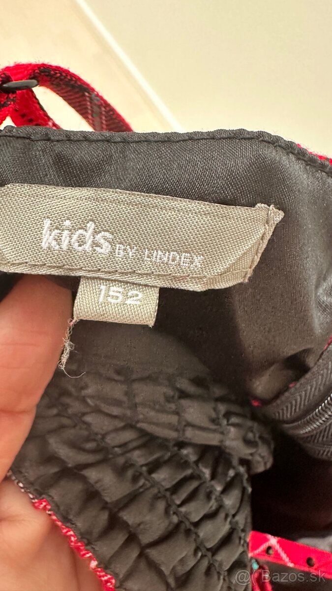 Cierne karovane saty - 4