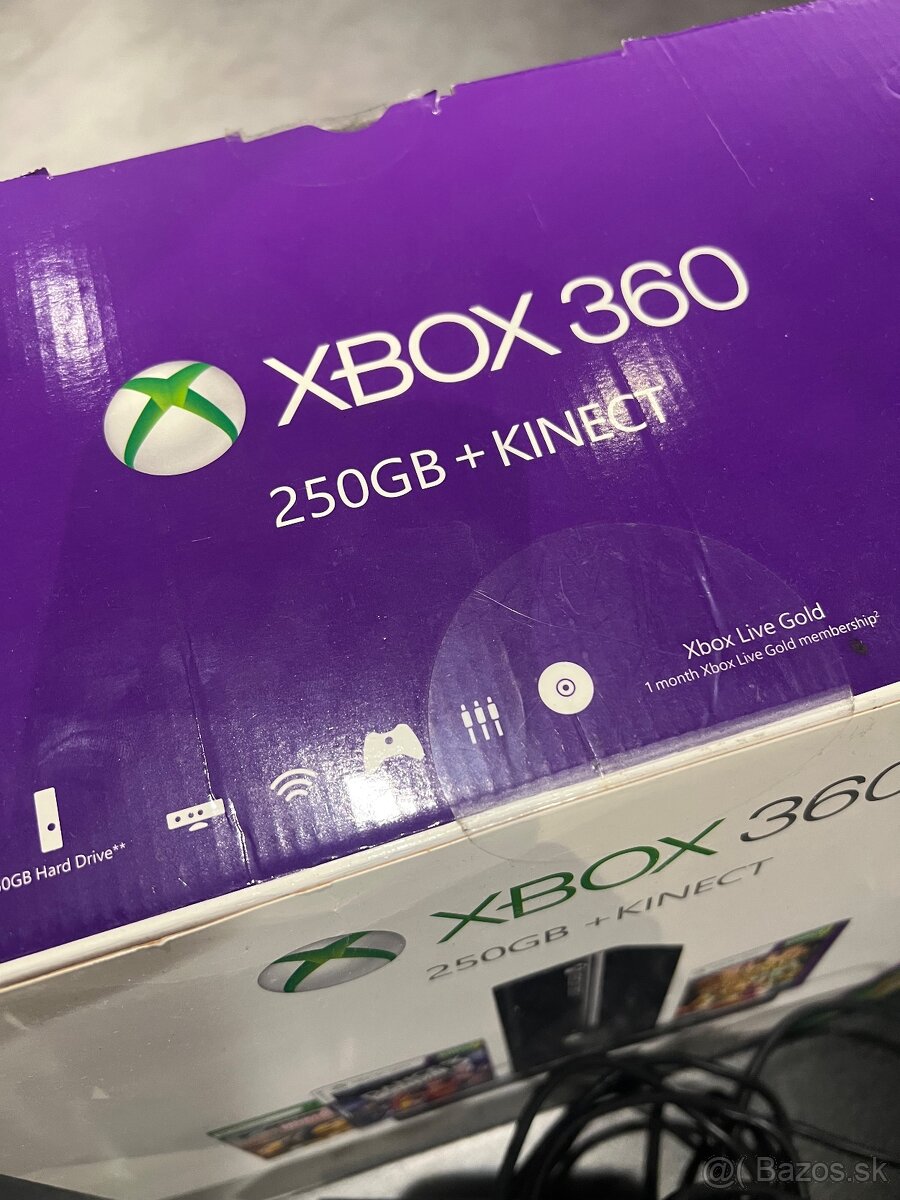 Xbox 360, 250GB + KINEKT - 4