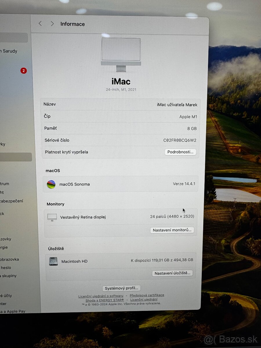 Apple Imac 24” M1 retina 512gb - 4