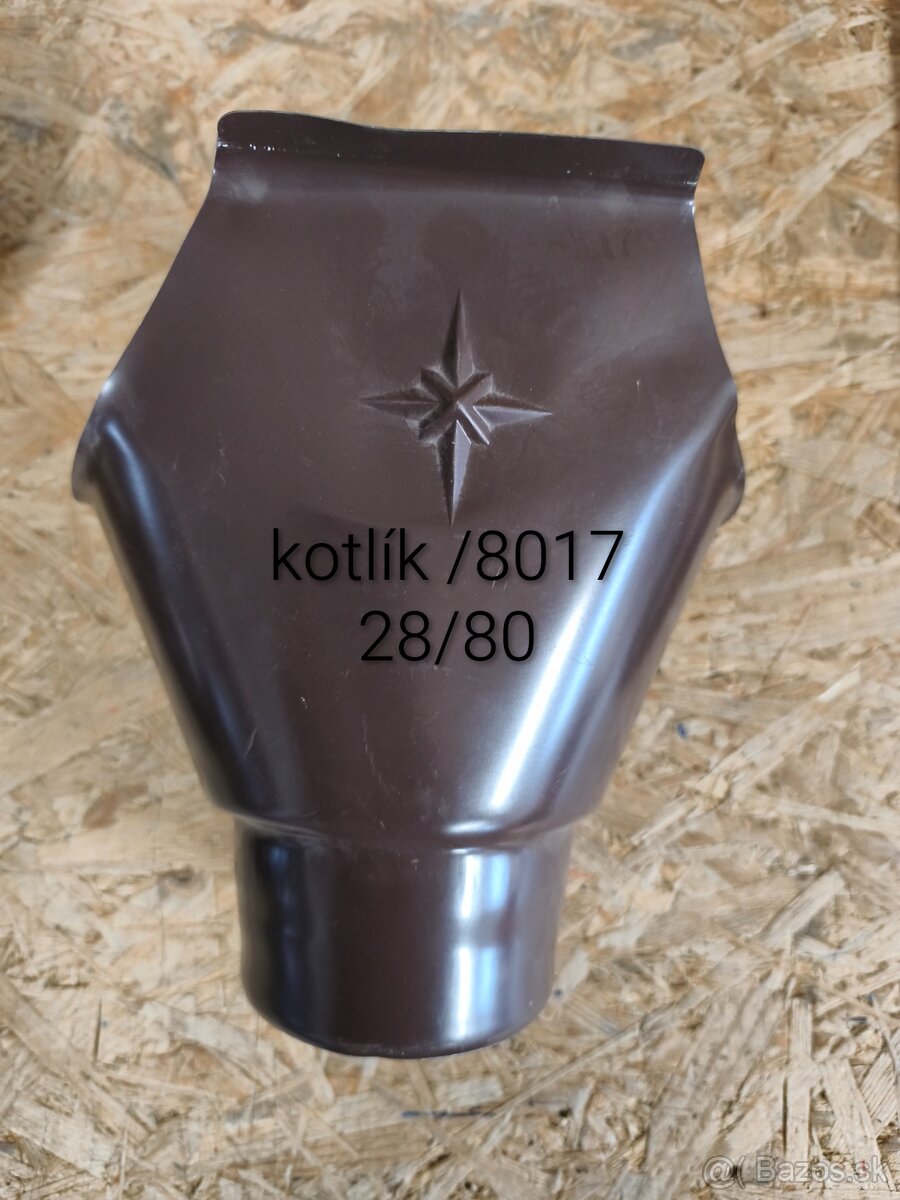 odkvapový systém 8017/bledohnedý/28 - 4