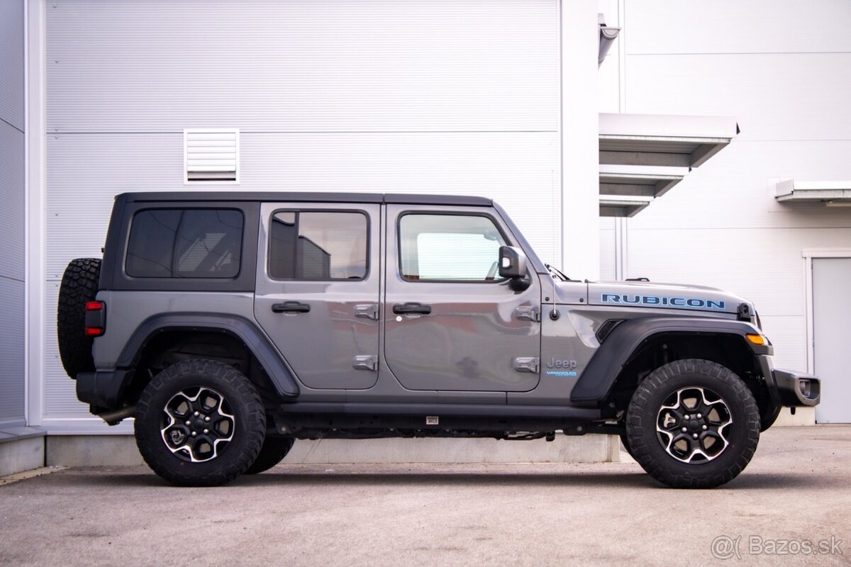 Jeep Wrangler 2.0 PHEV Rubicon 4xe A/T - 1.majiteľ