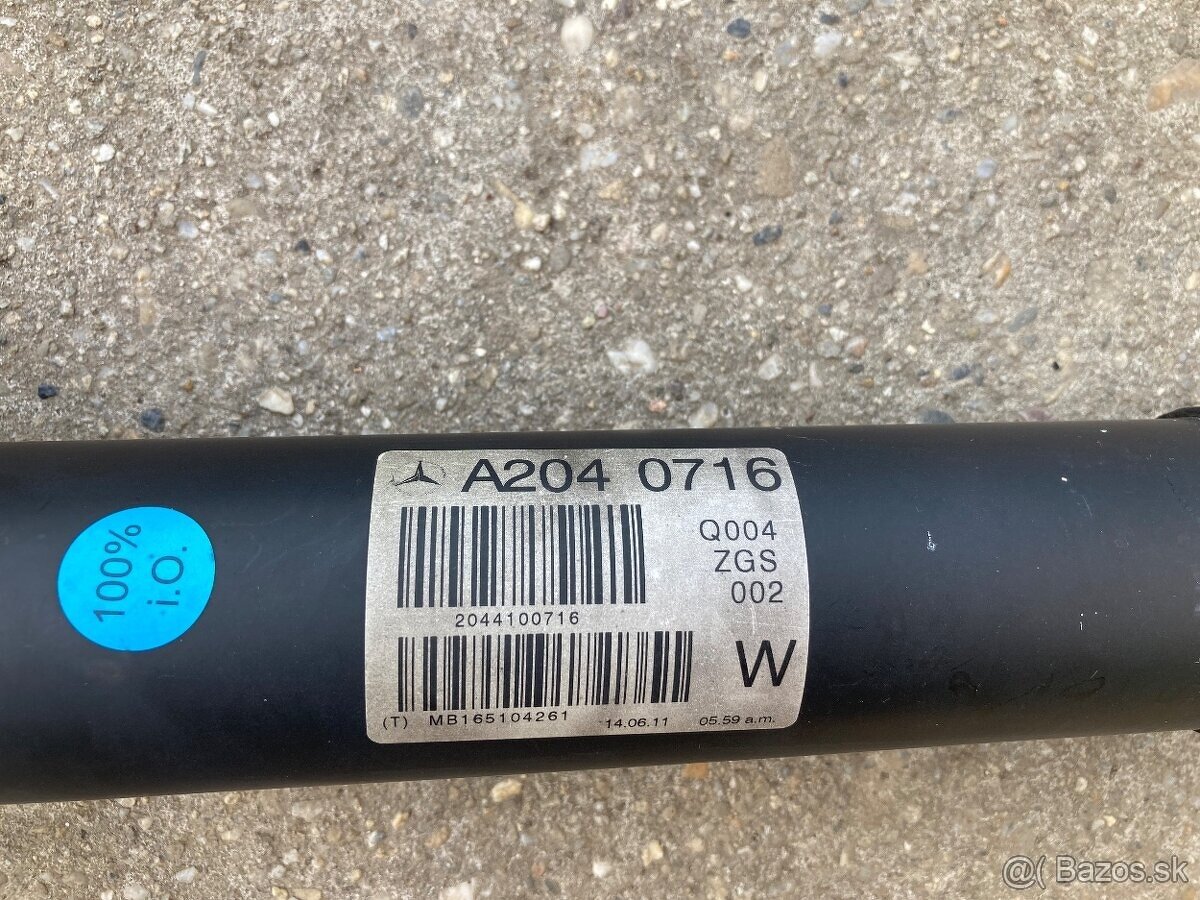 Kardán Mercedes w204 2.2cdi - 4