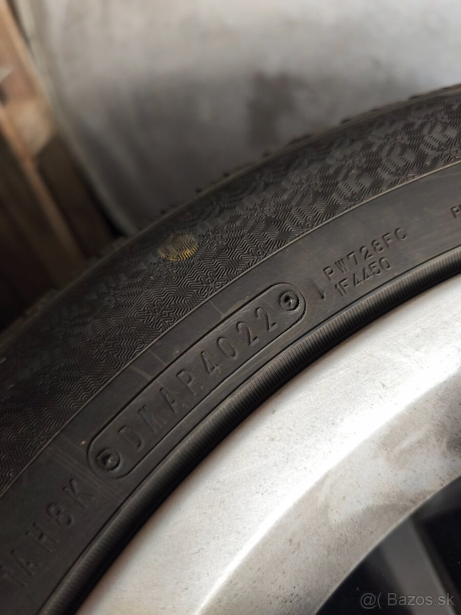 ALU sada 5x112 R16 gumy 205/55/r16 Audi, VW, Škoda, Seat - 4