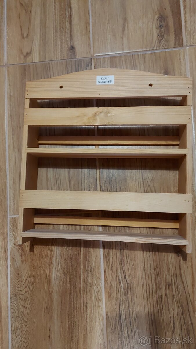 Drevená polička - 4
