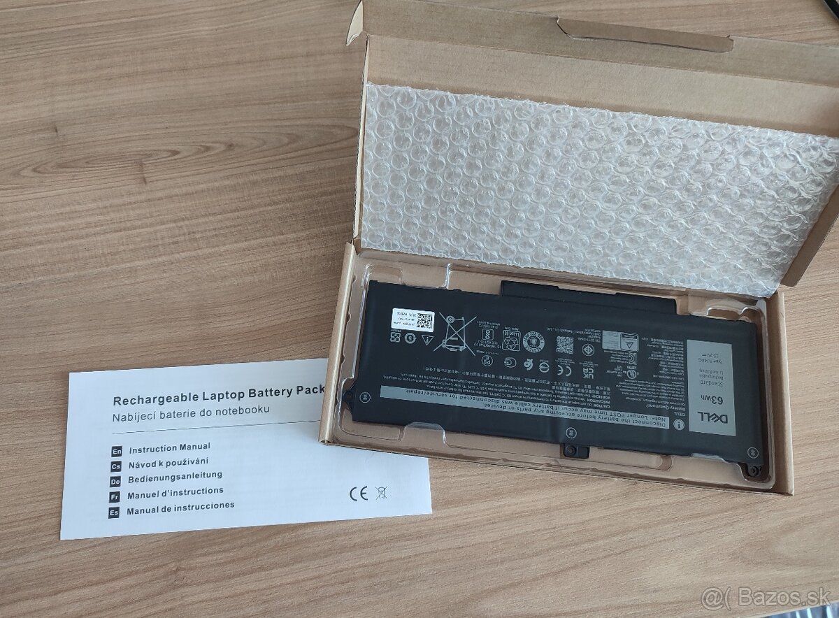 Batéria do notebooku - Latitude 5420 5520, Precision 3560 - 4