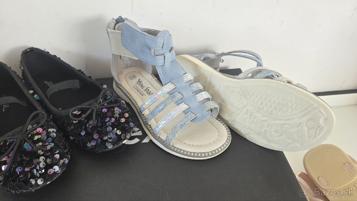 Balík, dievčenské letné sandále 29-31 - 4