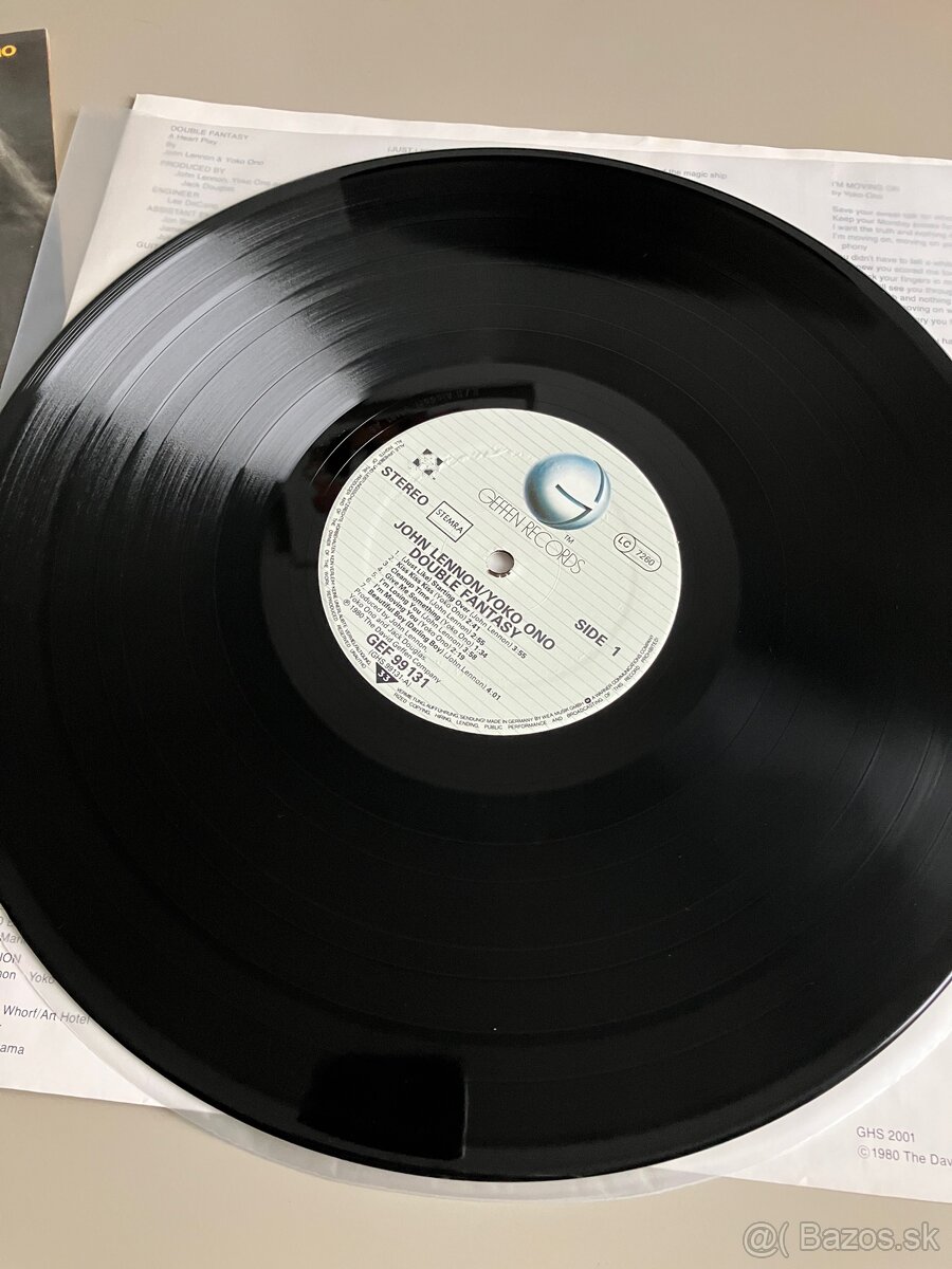 LP John Lennon Yoko Ono - Double Fantasy - 4