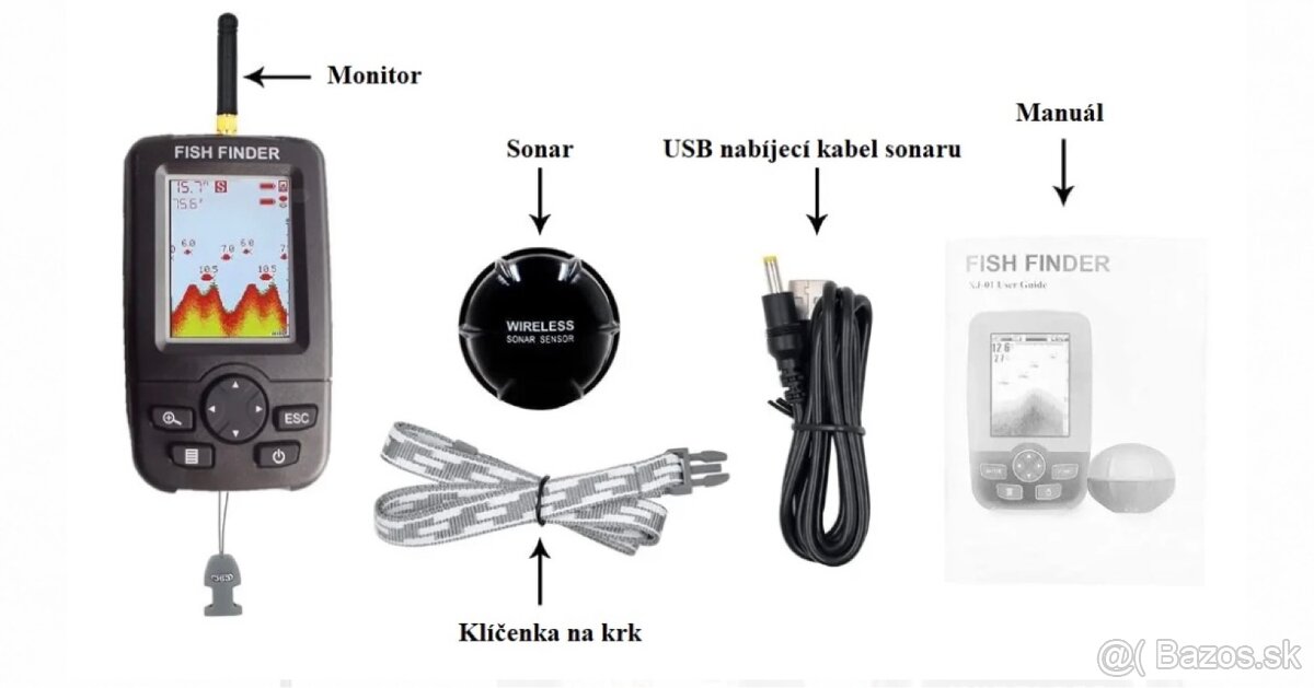 Sonar na ryby echolot - 4