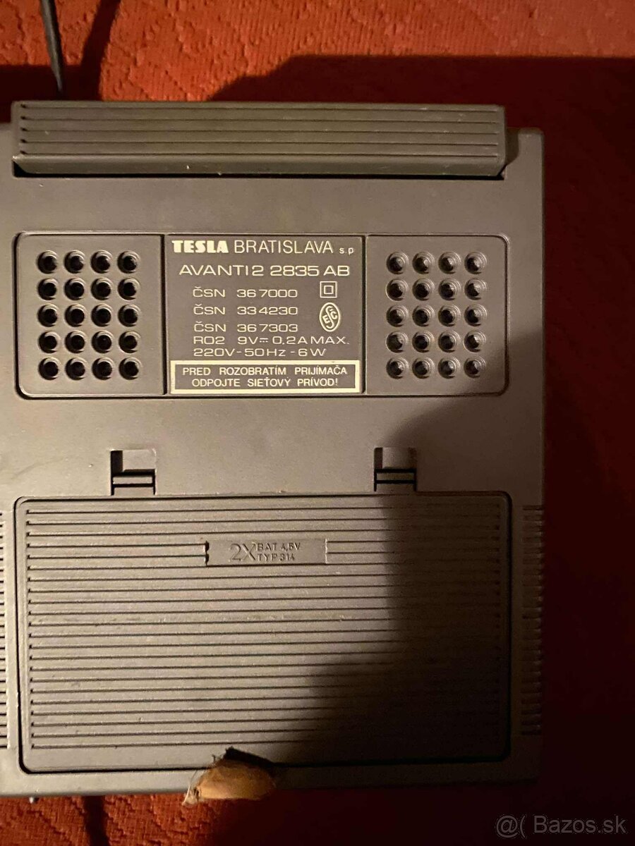 Predám retro tesla radia 2x - 4