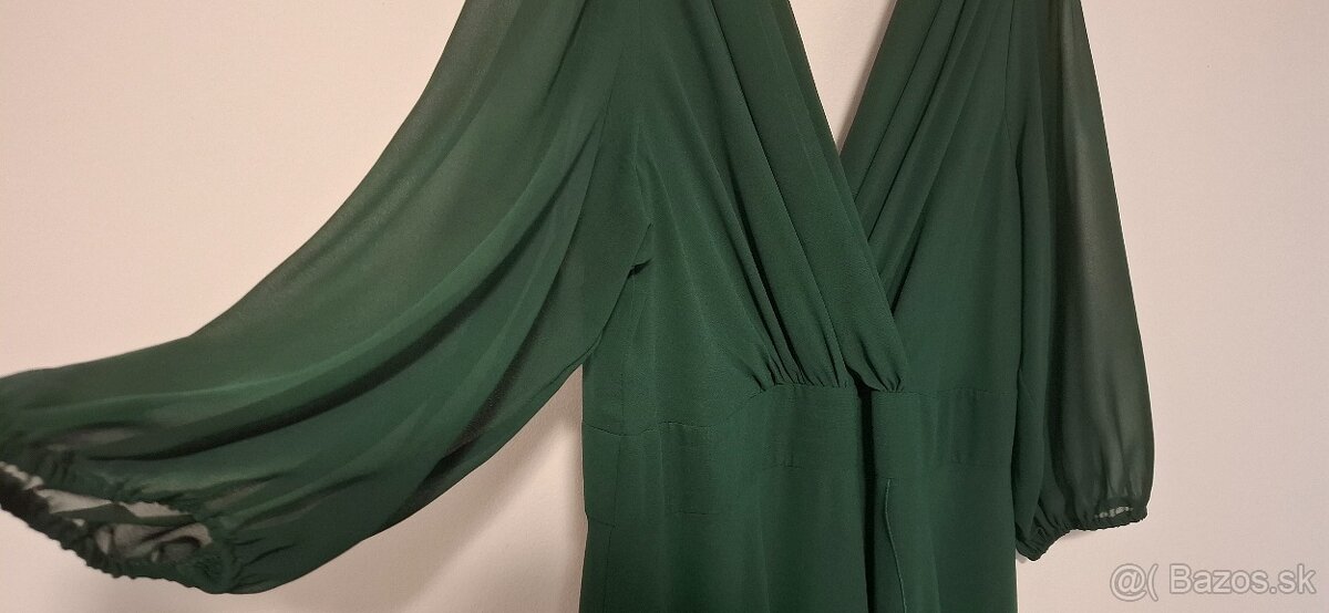 Spoločenské šaty zelené - 4
