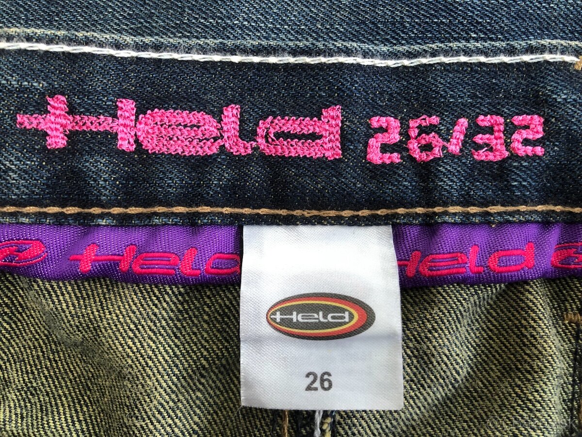 Nové jeansové motonohavice Held - 4