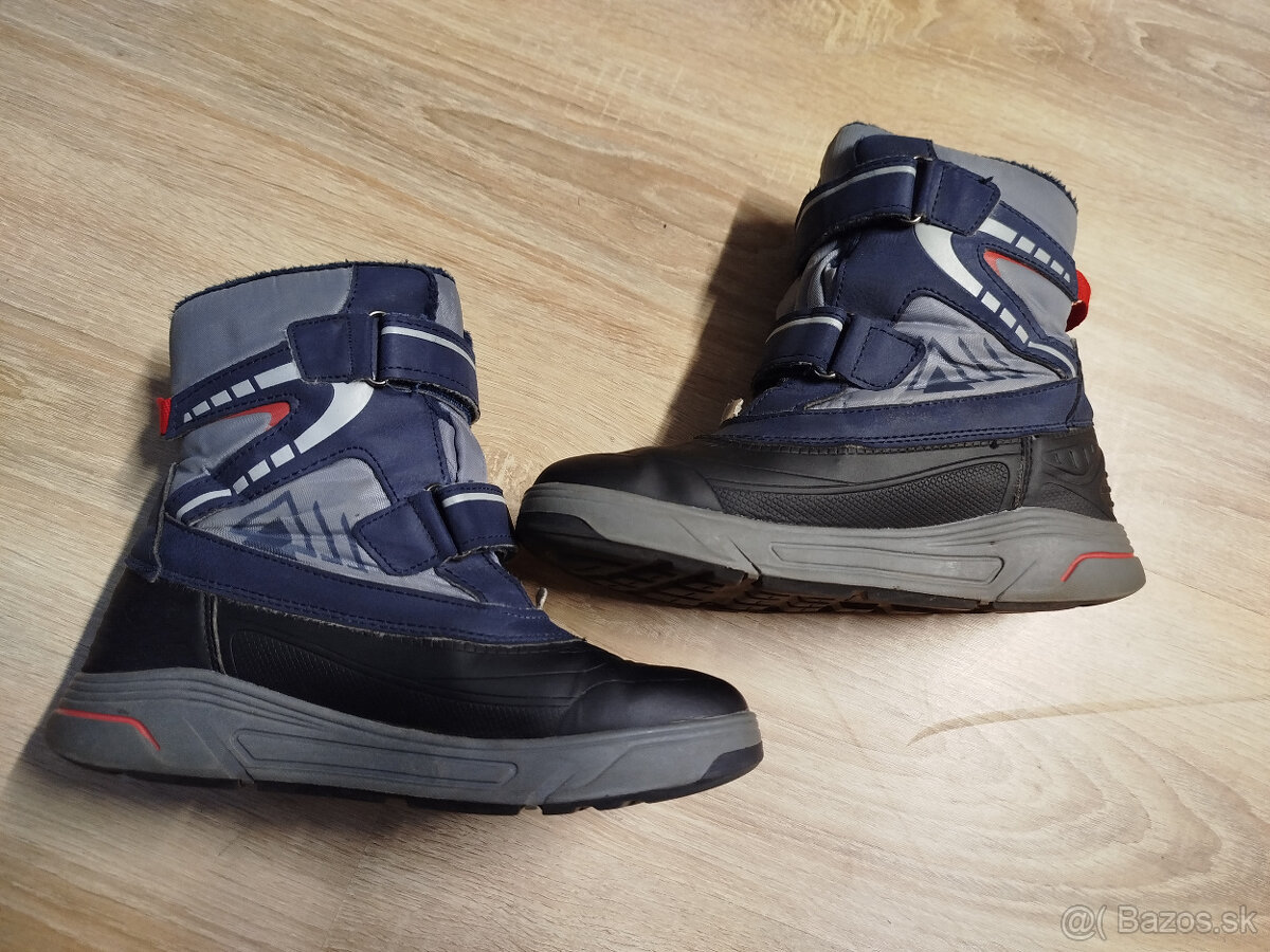 Chlapčenské čižmy na zimu č. 33 a č. 34 - 4