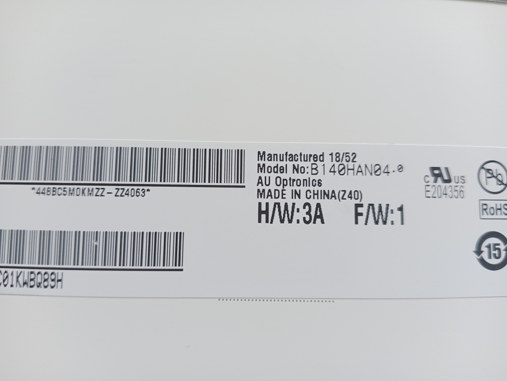predám 14" LED slim display z notebooku , B140HAN04 - 4