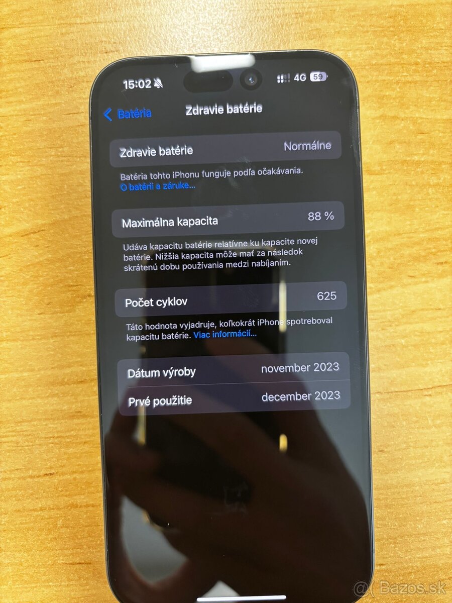 Iphone 15 pro 256 GB Black Titanium - 4