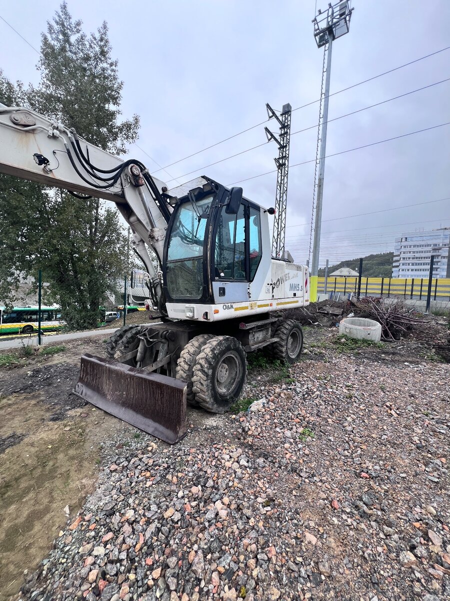 Kolesový bager O&K / Power MH 5.5 - 4