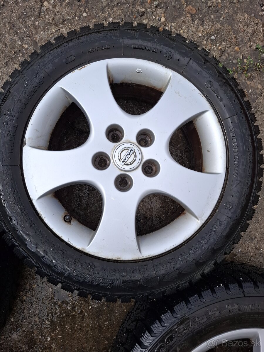 Disky 5×114.3 +pneumatiky 205/55 r16 91Q